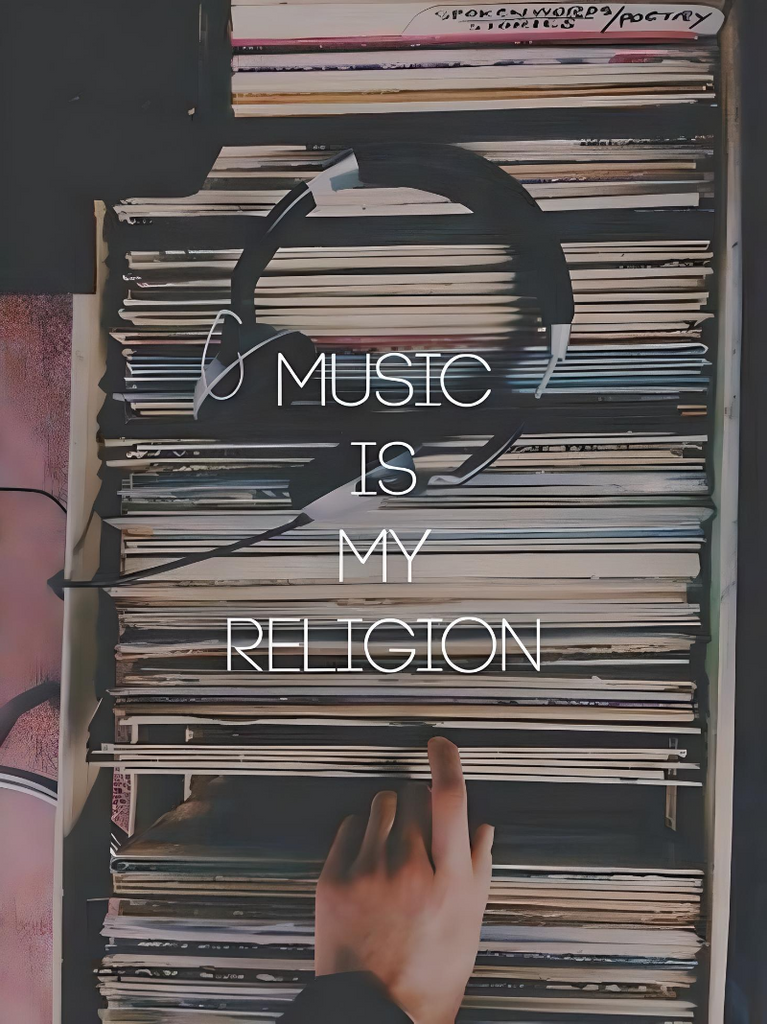 Hoody Music Is My Religion ! - Tinnson