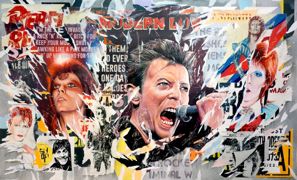 “LET’S DANCE!” » feat. M.Viviani - Limited Edition - Tribute to David Bowie - Red