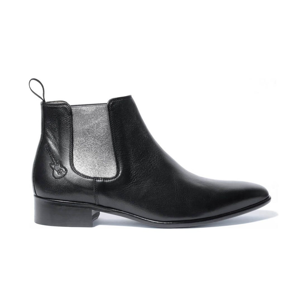 Chelsea Boots Nancy Noir Argent Coté